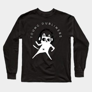 Young Dubliners / Funny Cat Style Long Sleeve T-Shirt